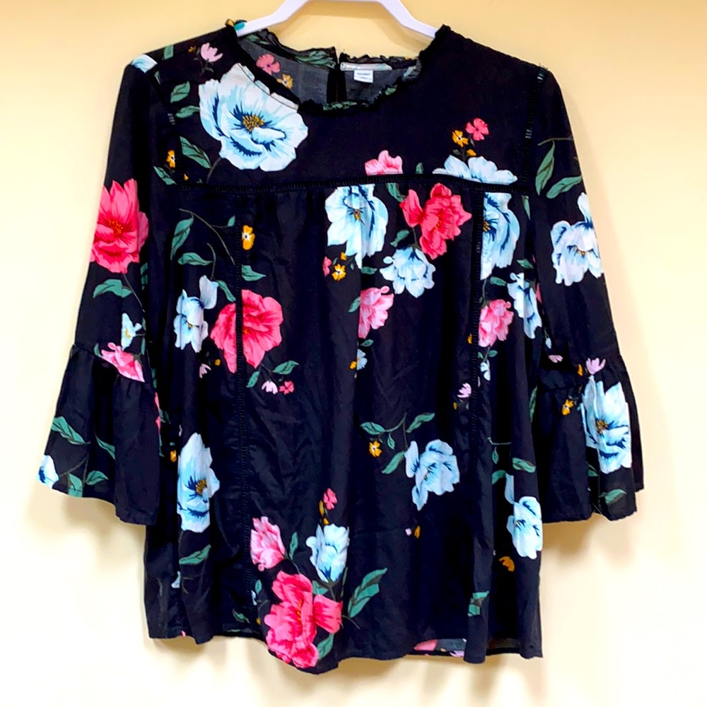 100% Cotton Old Navy Blouse Large